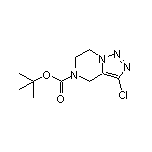 5-Boc-3-氯-4,5,6,7-四氢-[1,2,3]三唑并[1,5-a]吡嗪