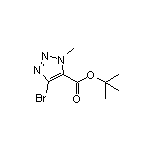 4-溴-1-甲基-1H-1,2,3-三唑-5-甲酸叔丁酯