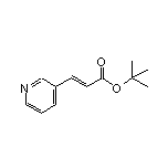 (E)-3-(吡啶-3-基)丙烯酸叔丁酯