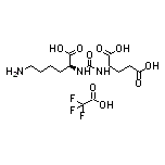 (S)-2-[3-[(S)-5-氨基-1-羧基戊基]脲基]戊二酸三氟乙酸盐