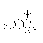 3-(Boc-氨基)-2,2-二甲基琥珀酸-4-叔丁酯-1-甲酯