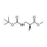 (S)-3-(Boc-氨基)-2-氟丙酸甲酯