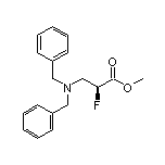 (S)-3-(二苄基氨基)-2-氟丙酸甲酯