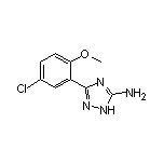 5-氨基-3-(5-氯-2-甲氧基苯基)-1,2,4-三唑