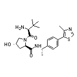 (2R,4S)-1-[(S)-2-氨基-3,3-二甲基丁酰基]-4-羟基-N-[(S)-1-[4-(4-甲基噻唑-5-基)苯基]乙基]吡咯烷-2-甲酰胺