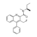 (R)-N-(仲丁基)-3-(氟甲基)-N-甲基-4-苯基喹啉-2-甲酰胺