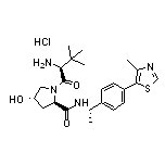 (2R,4S)-1-[(S)-2-氨基-3,3-二甲基丁酰基]-4-羟基-N-[(S)-1-[4-(4-甲基噻唑-5-基)苯基]乙基]吡咯烷-2-甲酰胺盐酸盐