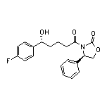 (R)-3-[(R)-5-(4-氟苯基)-5-羟基戊酰基]-4-苯基噁唑烷-2-酮