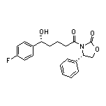 (S)-3-[(R)-5-(4-氟苯基)-5-羟基戊酰基]-4-苯基噁唑烷-2-酮
