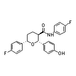 (2R,3R,6S)-N,6-双(4-氟苯基)-2-(4-羟基苯基)四氢-2H-吡喃-3-甲酰胺