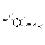 4-[(Boc-氨基)甲基]-3-氟苯硼酸