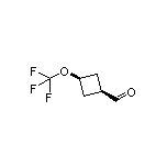顺式-3-(三氟甲氧基)环丁烷甲醛