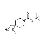 1-Boc-4-(甲硫基)哌啶-4-甲醇