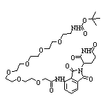 20-(Boc-氨基)-N-[2-(2,6-二氧代-3-哌啶基)-1,3-二氧代-4-异吲哚啉基]-3,6,9,12,15,18-六氧杂二十烷-1-酰胺
