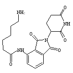 6-氨基-N-[2-(2,6-二氧代-3-哌啶基)-1,3-二氧代-4-异吲哚啉基]己酰胺