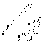 14-(Boc-氨基)-N-[2-(2,6-二氧代-3-哌啶基)-1,3-二氧代-4-异吲哚啉基]-3,6,9,12-四氧杂十四烷-1-酰胺