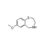 7-甲氧基-2,3,4,5-四氢苯并[f][1,4]硫氮杂卓