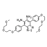 4,7-双[4-[2-(2-甲氧基乙氧基)乙氧基]苯基]苯并[c][1,2,5]噻二唑-5,6-二胺