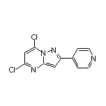 5,7-二氯-2-(吡啶-4-基)吡唑并[1,5-a]嘧啶