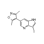 4-(3-碘-1H-吡咯并[3,2-b]吡啶-6-基)-3,5-二甲基异噁唑