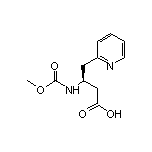 (S)-3-[(甲氧基羰基)氨基]-4-(2-吡啶基)丁酸