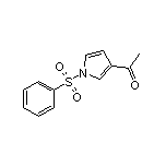 1-[1-(苯砜基)-3-吡咯基]乙酮