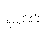3-(6-喹啉基)丙酸