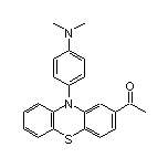 1-[10-[4-(二甲氨基)苯基]-10H-吩噻嗪-2-基]乙酮