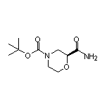 (S)-4-Boc-吗啉-2-甲酰胺
