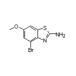 2-氨基-4-溴-6-甲氧基苯并噻唑