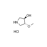 (3R,4R)-4-甲氧基吡咯烷-3-醇盐酸盐