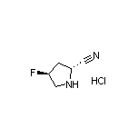 (2R,4S)-4-氟吡咯烷-2-甲腈盐酸盐