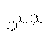 2-(2-氯嘧啶-4-基)-1-(4-氟苯基)乙酮