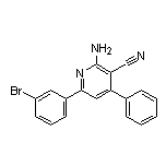 2-氨基-6-(3-溴苯基)-4-苯基烟腈