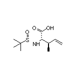 (2S,3R)-2-[(S)[(叔丁基)亚磺酰基]氨基]-3-甲基-4-戊烯酸