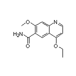 4-乙氧基-7-甲氧基喹啉-6-甲酰胺