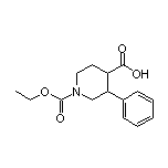 1-(乙氧基羰基)-3-苯基哌啶-4-甲酸