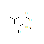 2-氨基-3-溴-4,5-二氟苯甲酸甲酯