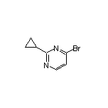 4-溴-2-环丙基嘧啶