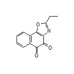 2-乙基萘并[2,1-d]噁唑-4,5-二酮
