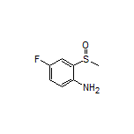 4-氟-2-(甲基亚磺酰基)苯胺