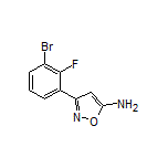 5-氨基-3-(3-溴-2-氟苯基)异噁唑