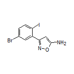 5-氨基-3-(5-溴-2-碘苯基)异噁唑