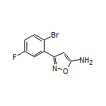 5-氨基-3-(2-溴-5-氟苯基)异噁唑
