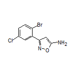 5-氨基-3-(2-溴-5-氯苯基)异噁唑
