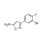 5-氨基-3-(3-溴-4-碘苯基)异噁唑