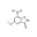 5-甲氧基-7-硝基苯并异噁唑-3(2H)-酮