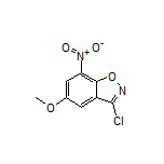 3-氯-5-甲氧基-7-硝基苯并异噁唑