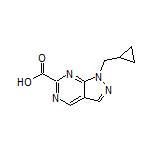 1-(环丙基甲基)吡唑并[3,4-d]嘧啶-6-甲酸