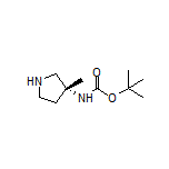 (R)-3-(Boc-氨基)-3-甲基吡咯烷